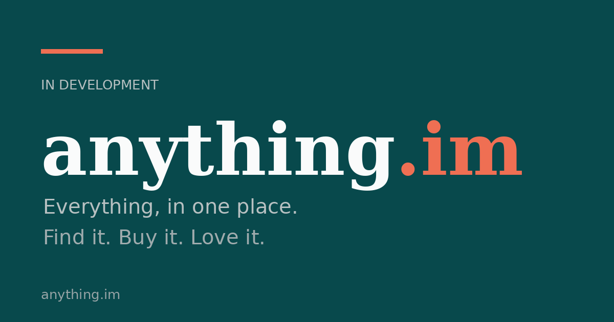 Link preview image for anything.im